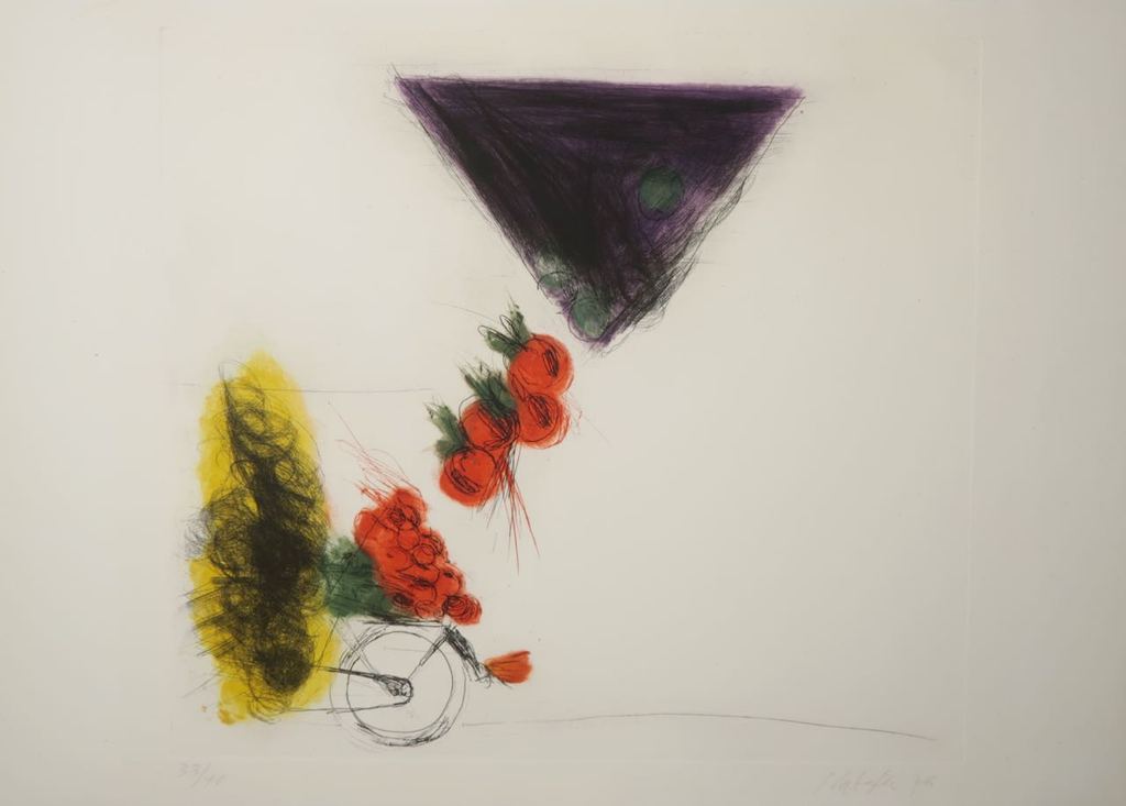 Ger Lataster: Droge naald, Zonder titel verkocht voor € 140!