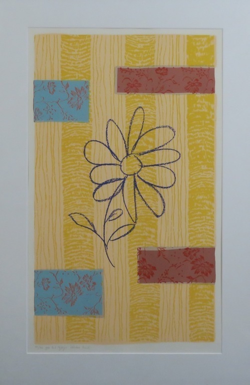 Bob Negryn: Zeefdruk, Oktober prent - Ingelijst kopen? Bied vanaf 1!