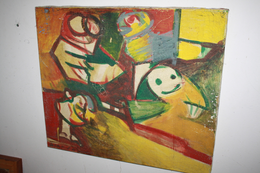 ZELDZAAM WERK ABSTRACT BART de GRAAFF kopen? Bied vanaf 1!