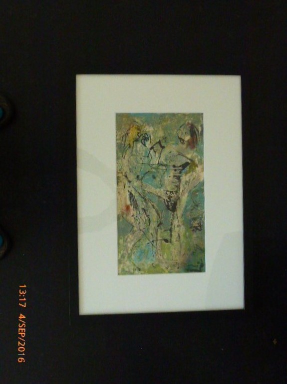 Jan Sierhuis, gouache , origineel werk kopen? Bied vanaf 250!