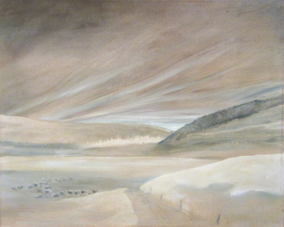 Hollands duinlandschap - paneel - groot - Kunsthandel Reeker kopen? Bied vanaf 1!