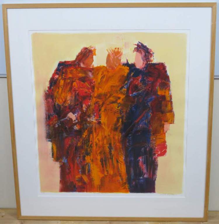 Wil Willemsen: Litho, Close to you - Ingelijst (groot) kopen? Bied vanaf 70!