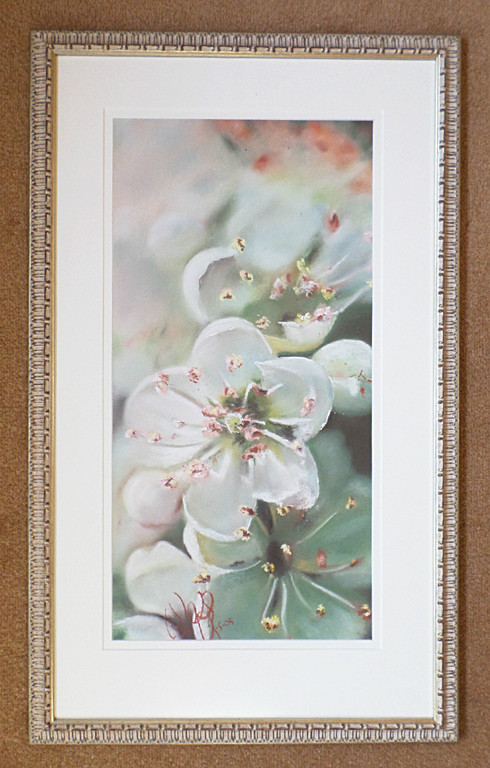 Bloemen, techniek onbekend (mooi ingelijst) kopen? Bied vanaf 1!