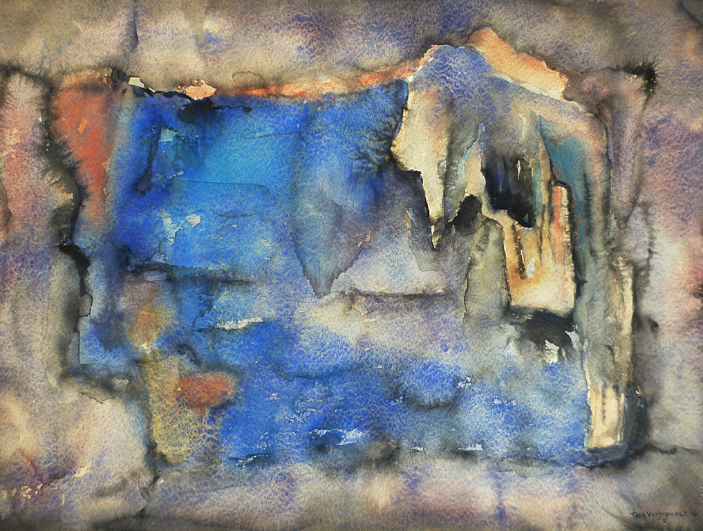 Toon Vijftigschild - Abstract, aquarel verkocht voor € 35!