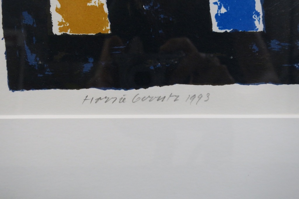 Harrie Gerritz: Litho, Z.T. - Ingelijst kopen? Bied vanaf 60!