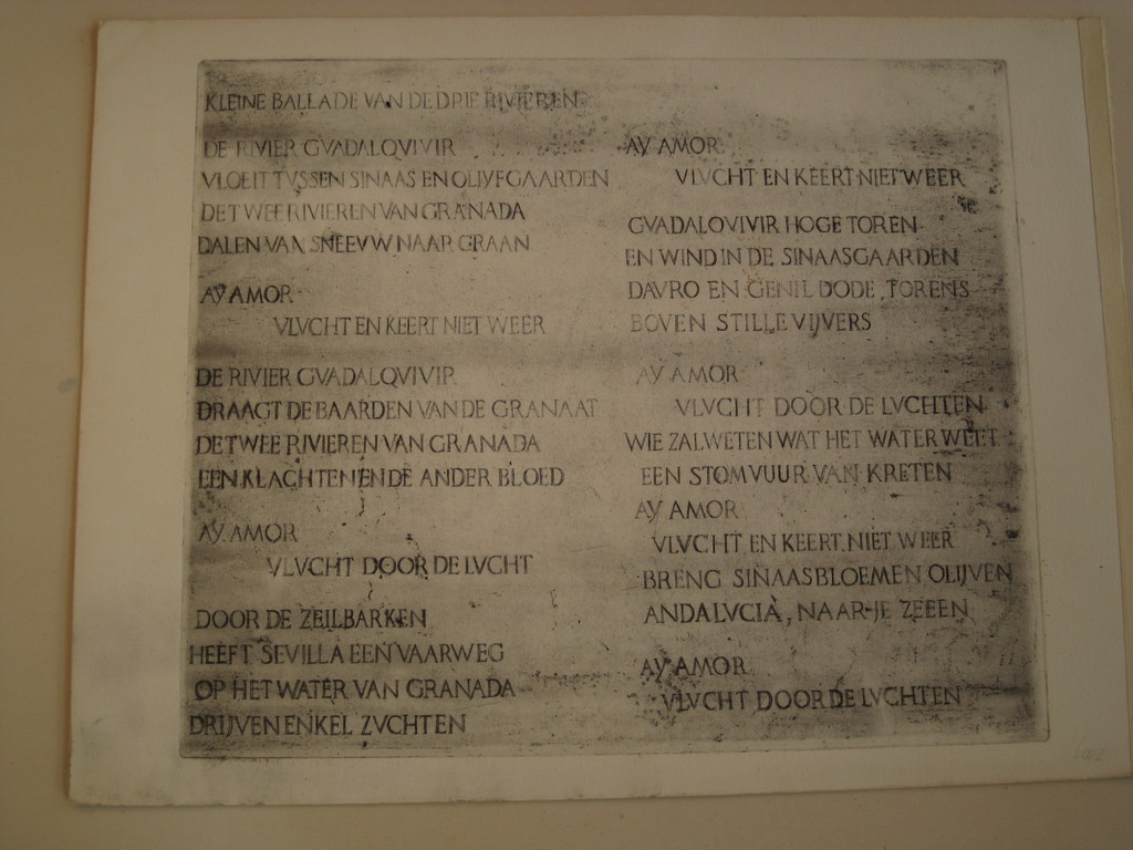 2 eigen druk Etsen "Guadalquivir" en "Ballade 3 rivieren" gesigneerd 1960 kopen? Bied vanaf 1!