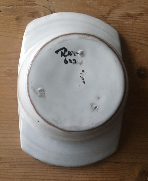 Ru de Boer voor de RAM Arnhem - Vintage studio aardewerken asbak kopen? Bied vanaf 1!