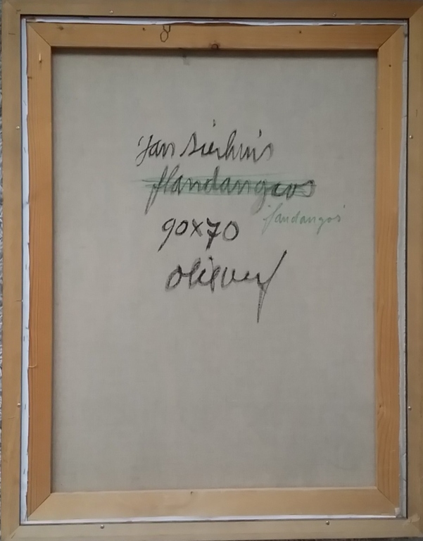 Jan Sierhuis - olieverf op doek TANGO kopen? Bied vanaf 1850!