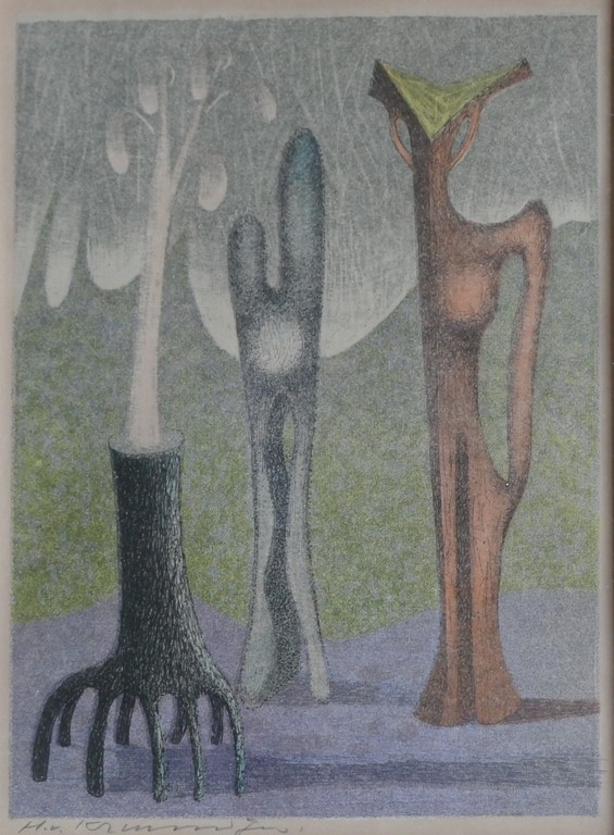 Harry van Kruiningen : Kleurenlitho verkocht voor € 75!