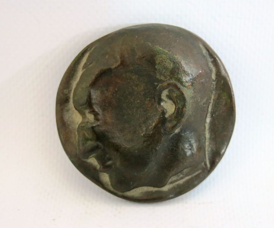 Geer Steyn, bronzen penning Bertolt Brecht kopen? Bied vanaf 20!