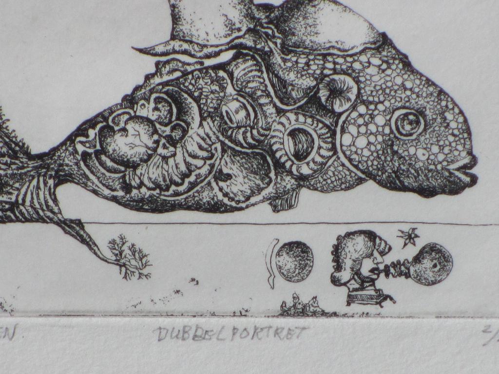 Ab Steenvoorden, Dubbelportret, Ets kopen? Bied vanaf 35!