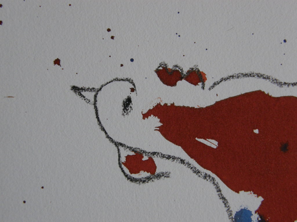 Anton Heyboer: Haan, gemengde techniek kopen? Bied vanaf 115!