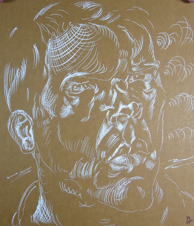 Philip Akkerman: Zeefdruk, De Onzichtbare Man kopen? Bied vanaf 1!