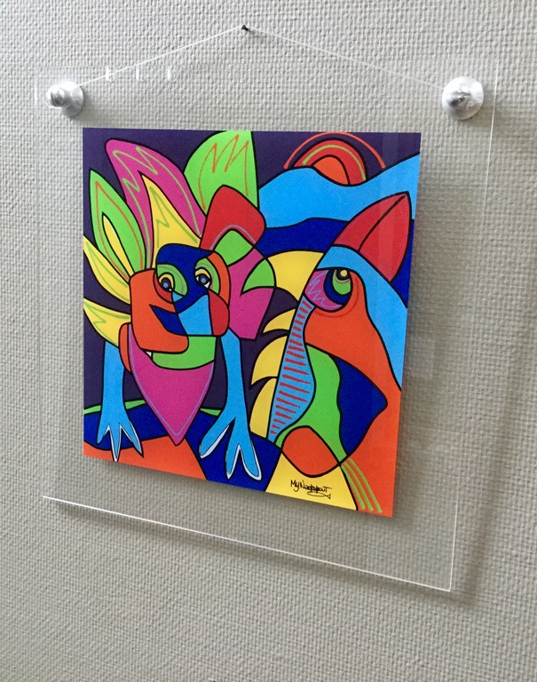 MY Naerebout, Kunstdruk op Perspex verkocht voor € 45!