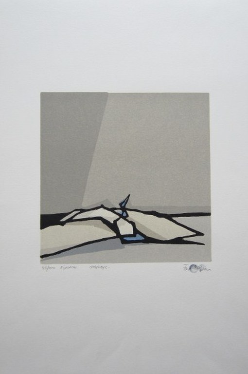 Fon Klement, kleurenzeefdruk "Paysaye" kopen? Bied vanaf 65!