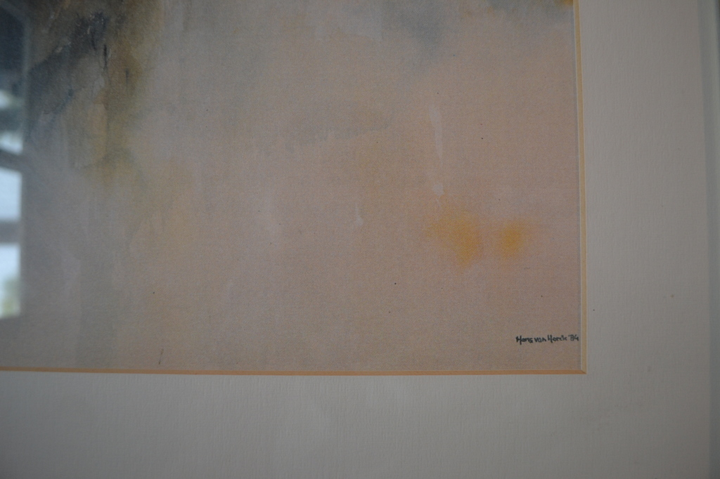 Hans van Horck: gesigneerde litho, female kopen? Bied vanaf 40!