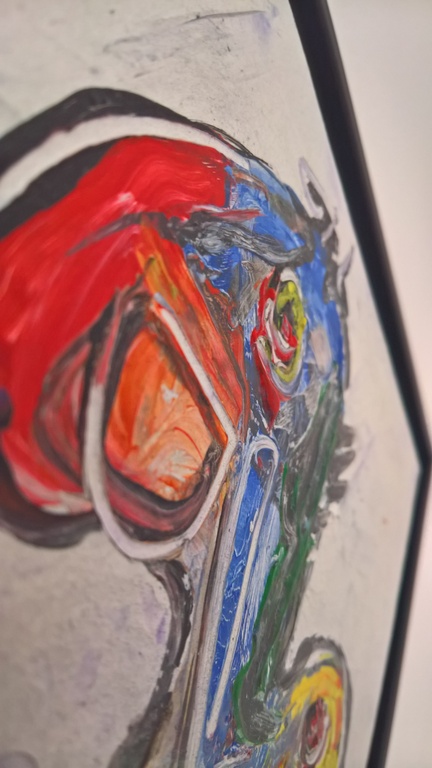 Jan te Wierik origineel klein werkje in baklijst kopen? Bied vanaf 475!