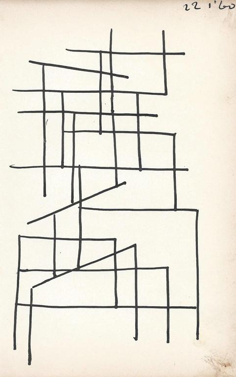 Siep van den Berg : originele compositie A (encre de chine) kopen? Bied vanaf 1!