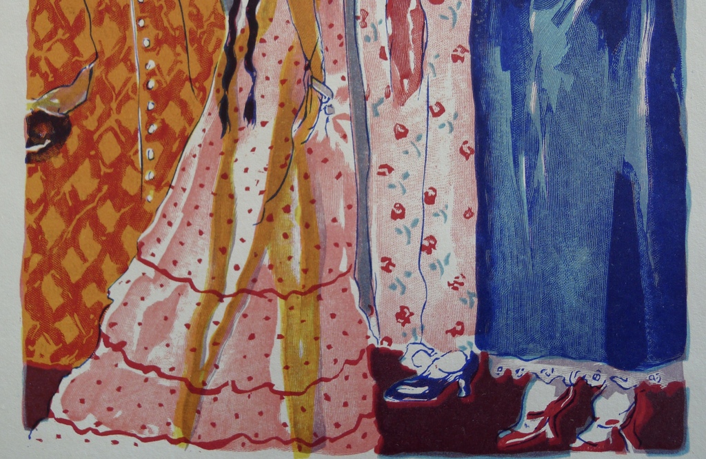 Kees van Dongen,Houtgravure ,"Zeinab"uit:"Le livre des mille nuits et une nuit". kopen? Bied vanaf 10!