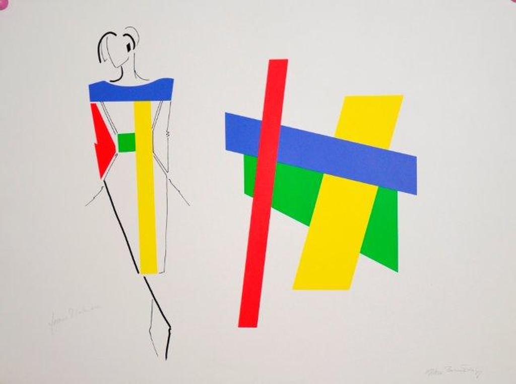 Bob Bonies & Frans Molenaar: Zeefdruk, 1989 verkocht voor € 100!