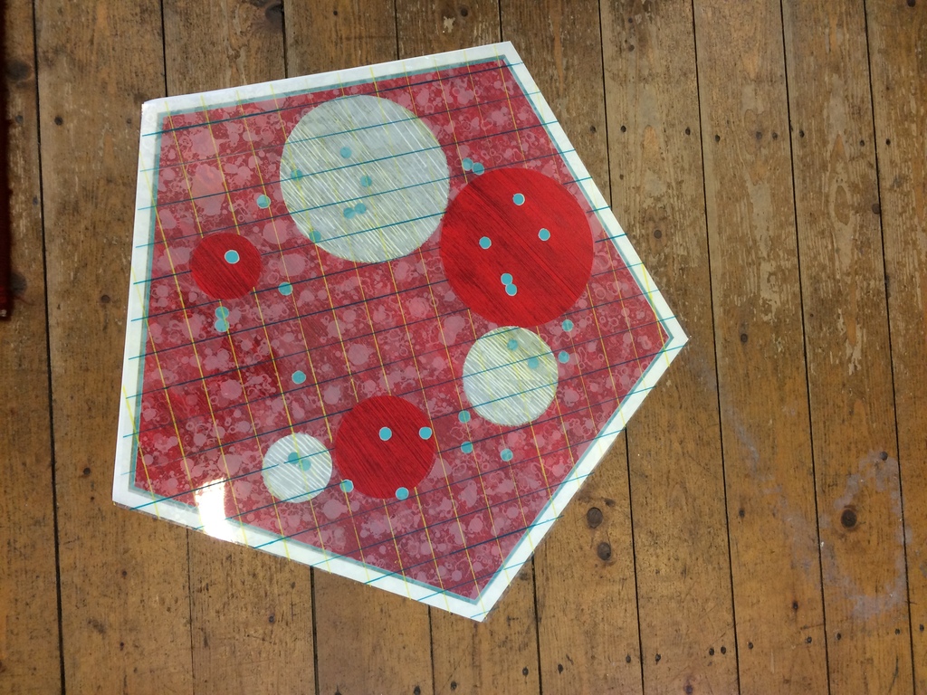 Steven Reyers - Steven Reyers, bijzonder zeefdruk met twee transparante vellen 13/100 kopen? Bied vanaf 1!