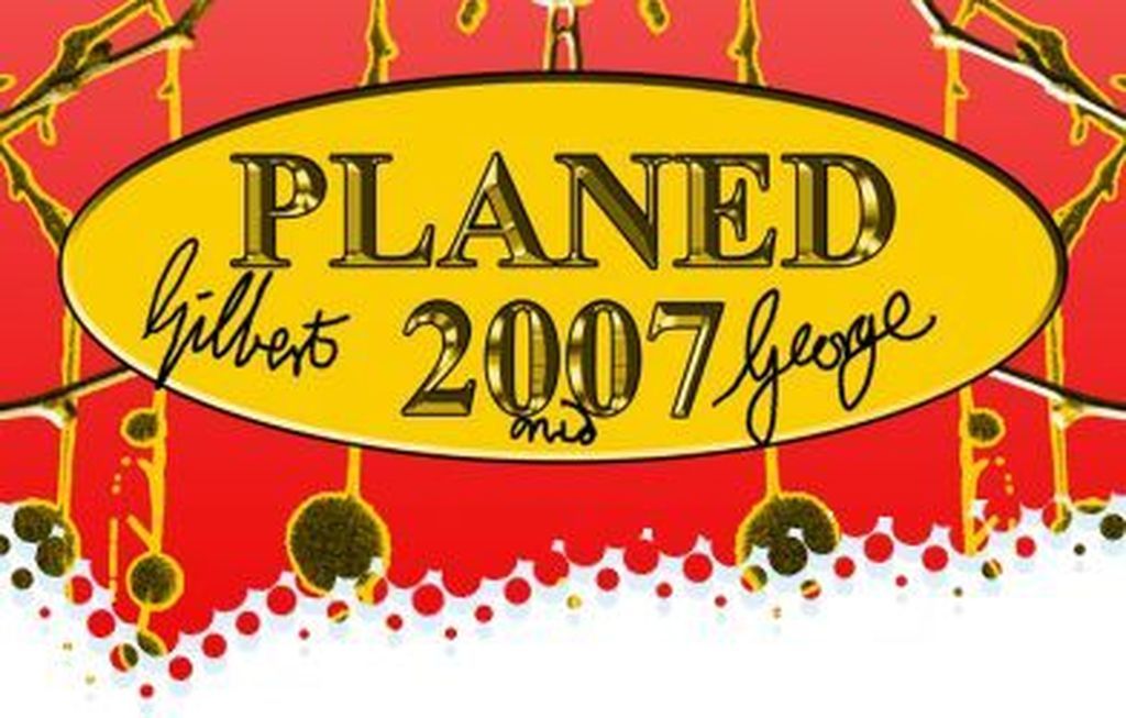 Gilbert & George: Negenluik van Pigmentdrukken, 'Planed' kopen? Bied vanaf 1!