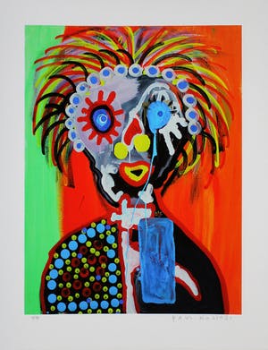 Paul Indrek Kostabi - PAUL KOSTABI Giclee THE WEEKEND Handgesigneerd kopen? Bied vanaf 65!