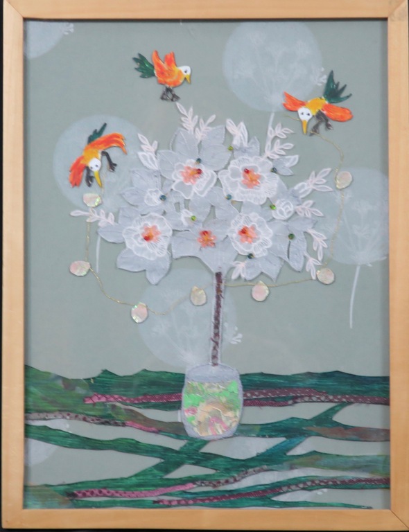 Claire Duval: Collage, L'ombre - Ingelijst kopen? Bied vanaf 35!