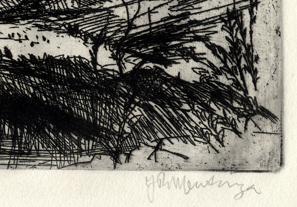 Jan Mensinga - Italië - 1962  - ets kopen? Bied vanaf 60!