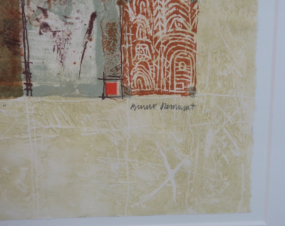 Bernard Remusat: Carborundum, Arleaux - Ingelijst kopen? Bied vanaf 50!