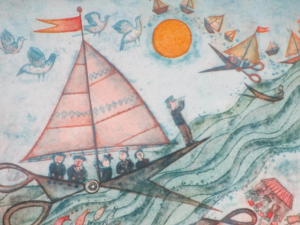 Francoise Deberdt, Bateau Oiseau, Kleurets kopen? Bied vanaf 70!