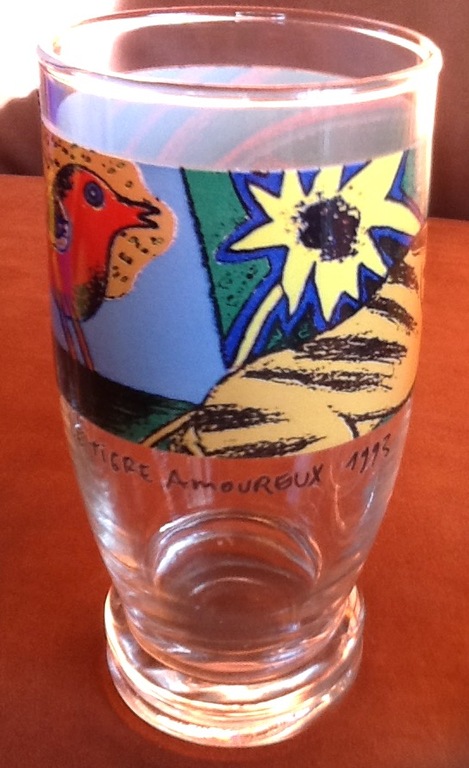 Corneille, 3 glazen uit de serie Smaak in Kunst, gesigneerd kopen? Bied vanaf 1!