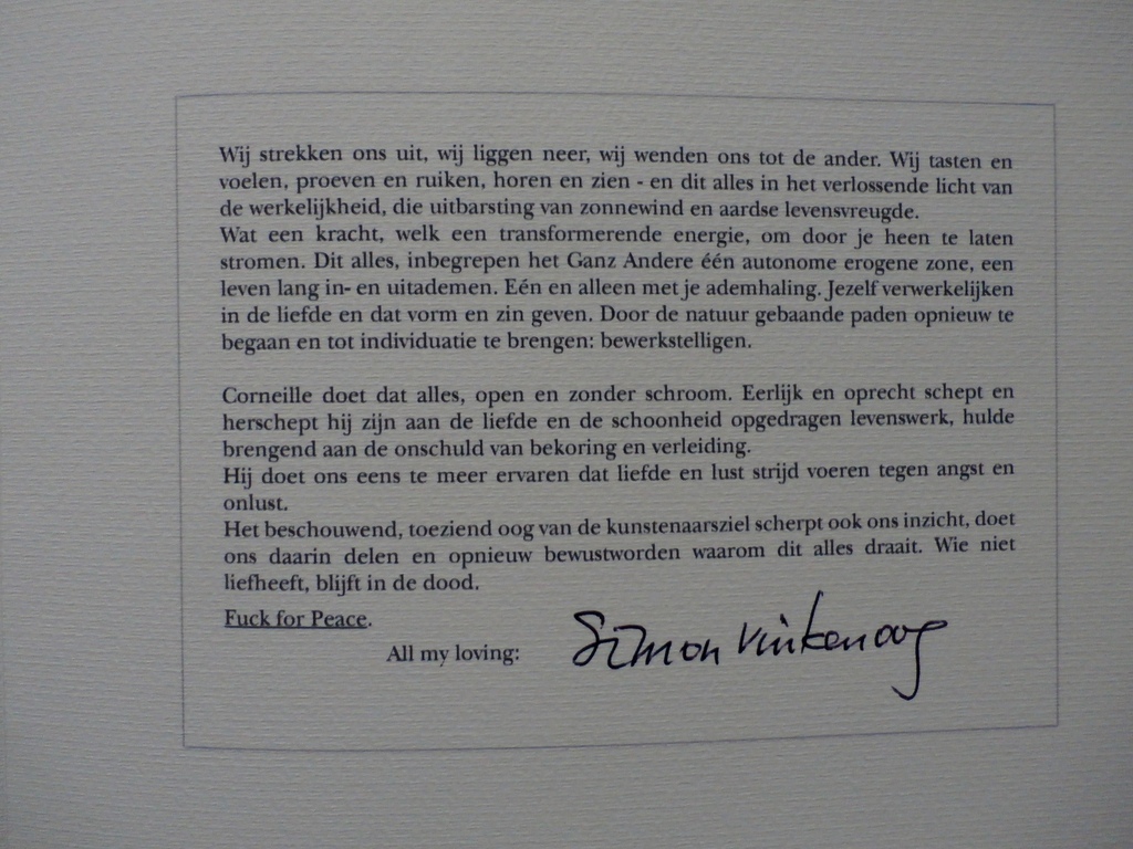 Corneille -  uitgavemap voor zijn 69e verjaardag - Studio Nico Koster - gesign. kopen? Bied vanaf 1!