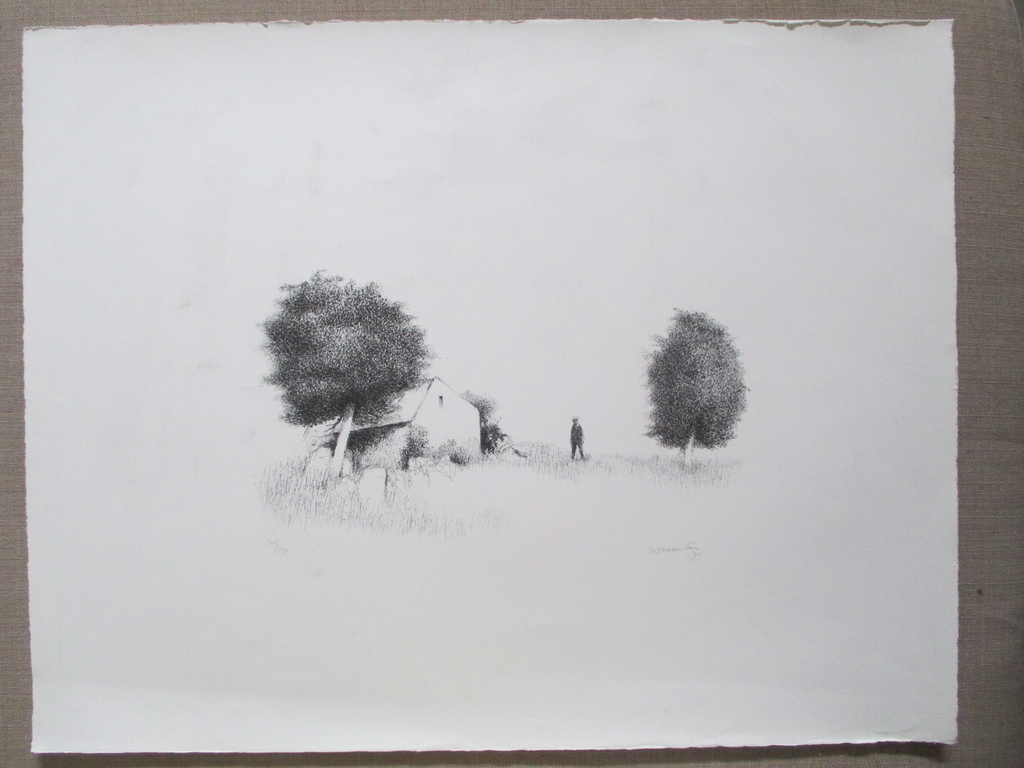 Metten Koornstra, litho 1971, Prent 190 kopen? Bied vanaf 40!