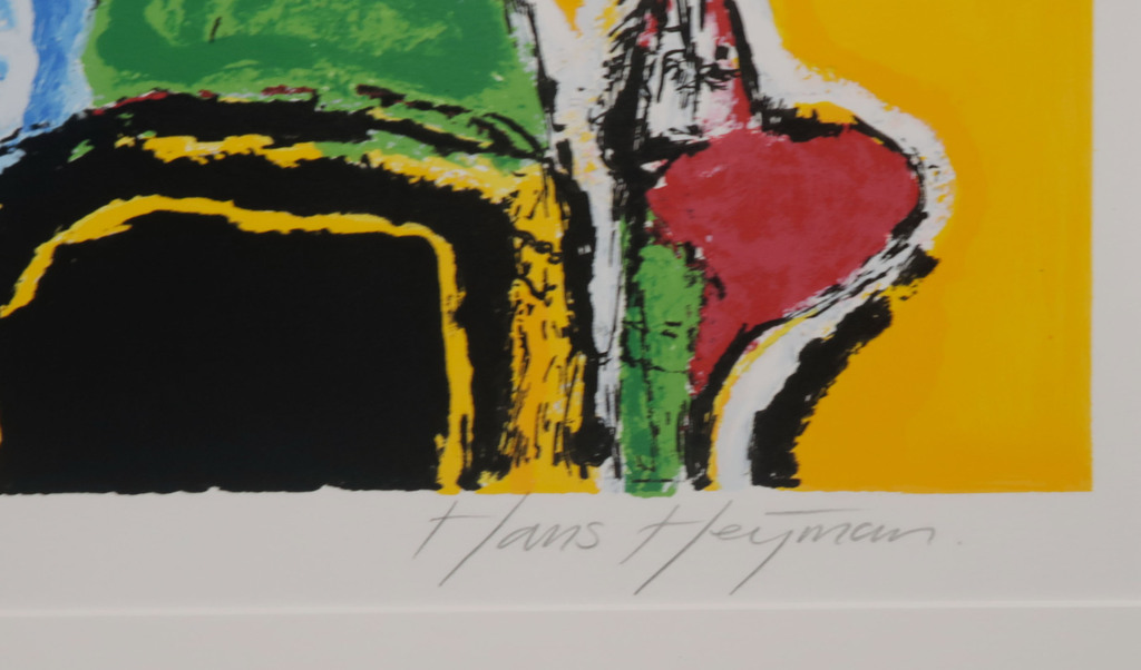Hans Heijman: Zeefdruk, Z.T. kopen? Bied vanaf 20!