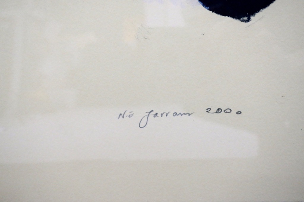Nour -Edinne Jarram: Litho, Zonder titel - Ingelijst kopen? Bied vanaf 35!