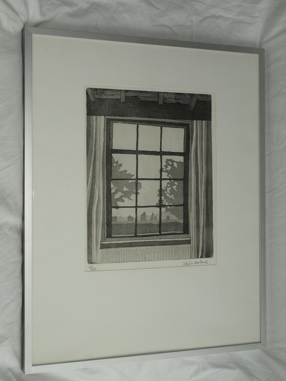 Lies van Weezel (1942) : Ets en aquatint , Ochtend – Gesigneerd & ingelijst  kopen? Bied vanaf 30!