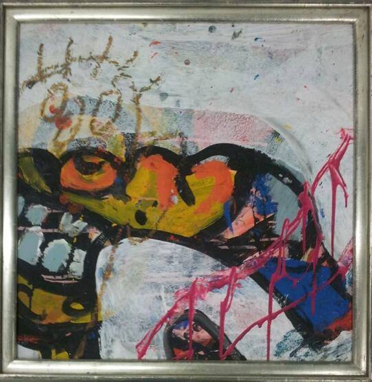 Peter Klashorst - Gemengde Techniek - Facing the Sun '' Zeldzaam Vroeg Werk, Gedateerd 1980 !  Compleet met Lijst ! kopen? Bied vanaf 350!