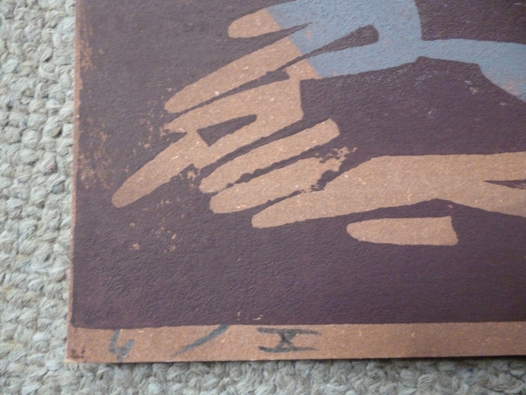 Hein Stork - kleurenlinosnede - Strand aan het Siljanmeer kopen? Bied vanaf 125!