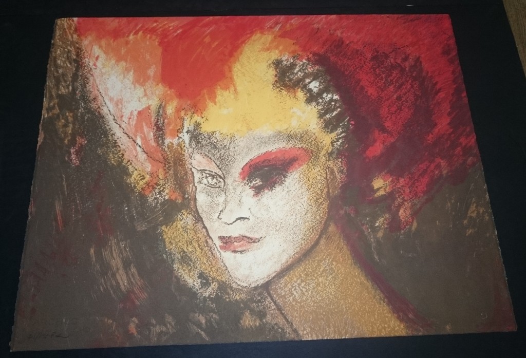 onbekende kunstenaar,zeefdruk, geen titel kopen? Bied vanaf 15!