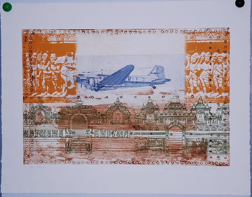 Leentje Linders: Kleurenets. Gold Mountain verkocht voor € 75!