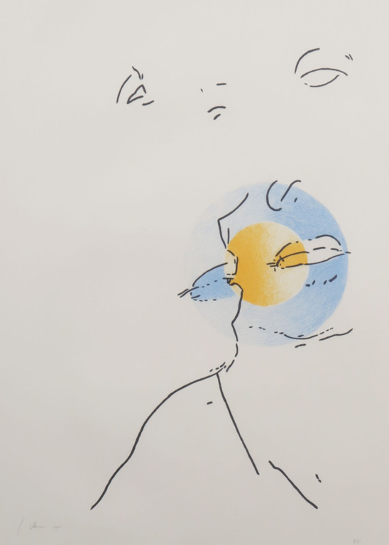 Jaap Hillenius: Litho, Z.T. (3 kl) - Ingelijst kopen? Bied vanaf 1!