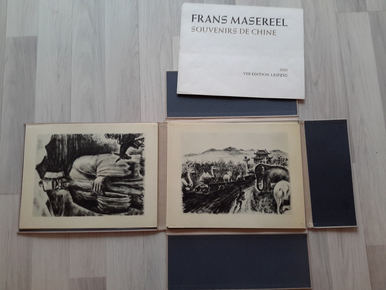 Frans Masereel souvenirs de chine portfolio met 20 prenten van Frans Masereel  kopen? Bied vanaf 1!