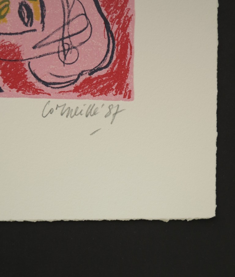 Corneille - handgesigneerde zeefdruk - oplage 199 ex. - 1987 kopen? Bied vanaf 150!