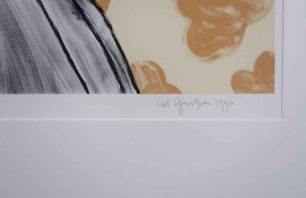 Ad Gerritsen: Zeefdruk, Beatrix - Ingelijst kopen? Bied vanaf 50!