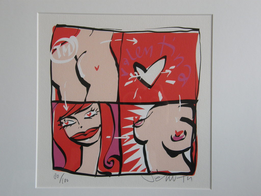 Selwyn Senatori: ingelijste zeefdruk, genummerd en potlood gesigneerd kopen? Bied vanaf 145!