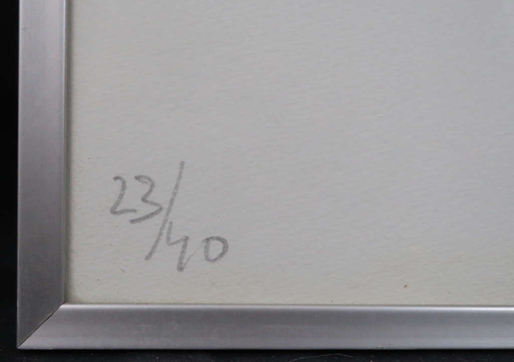 Jon Marten: Litho, Zonder titel - Ingelijst kopen? Bied vanaf 1!