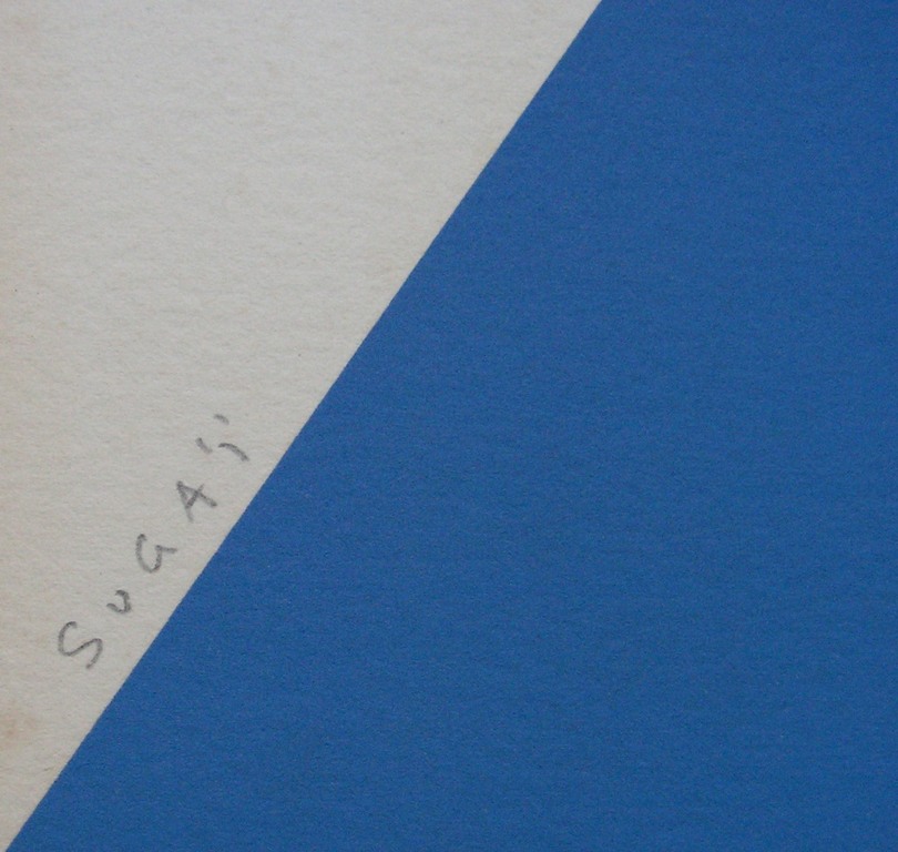 Kumi SUGAÏ 1919 - 1996  -  lithografie  -  Signal B kopen? Bied vanaf 200!