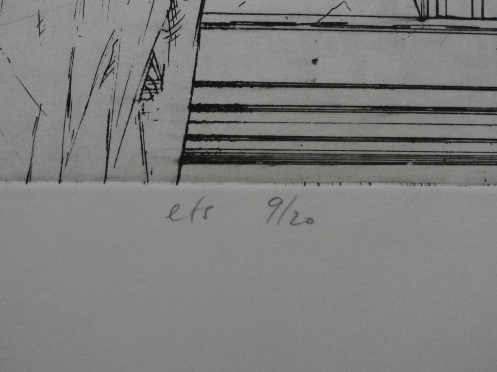 Kees Spermon - Kees Spermon - ets: vrouw met kat - 1974 kopen? Bied vanaf 45!