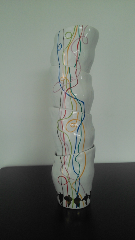 Corry Ammerlaan van Nieikerk Stapel bekers (4x) kopen? Bied vanaf 11!